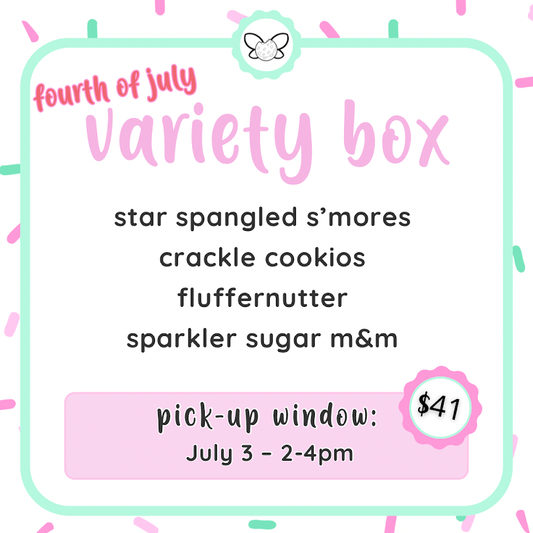 July 3: 2-4pm - Fourth of July Variety Box