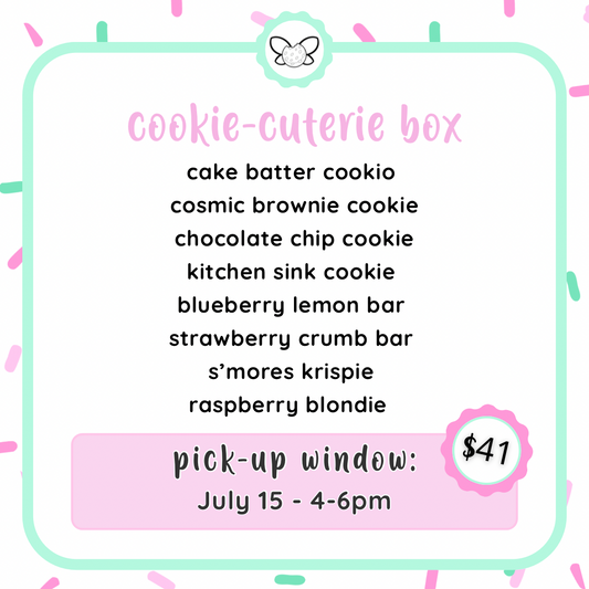 July 15: 4-6pm - Summer Cookie Cuterie Box