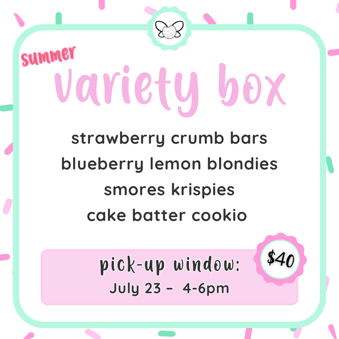 July 23: 4-6pm - July Summer Variety Box