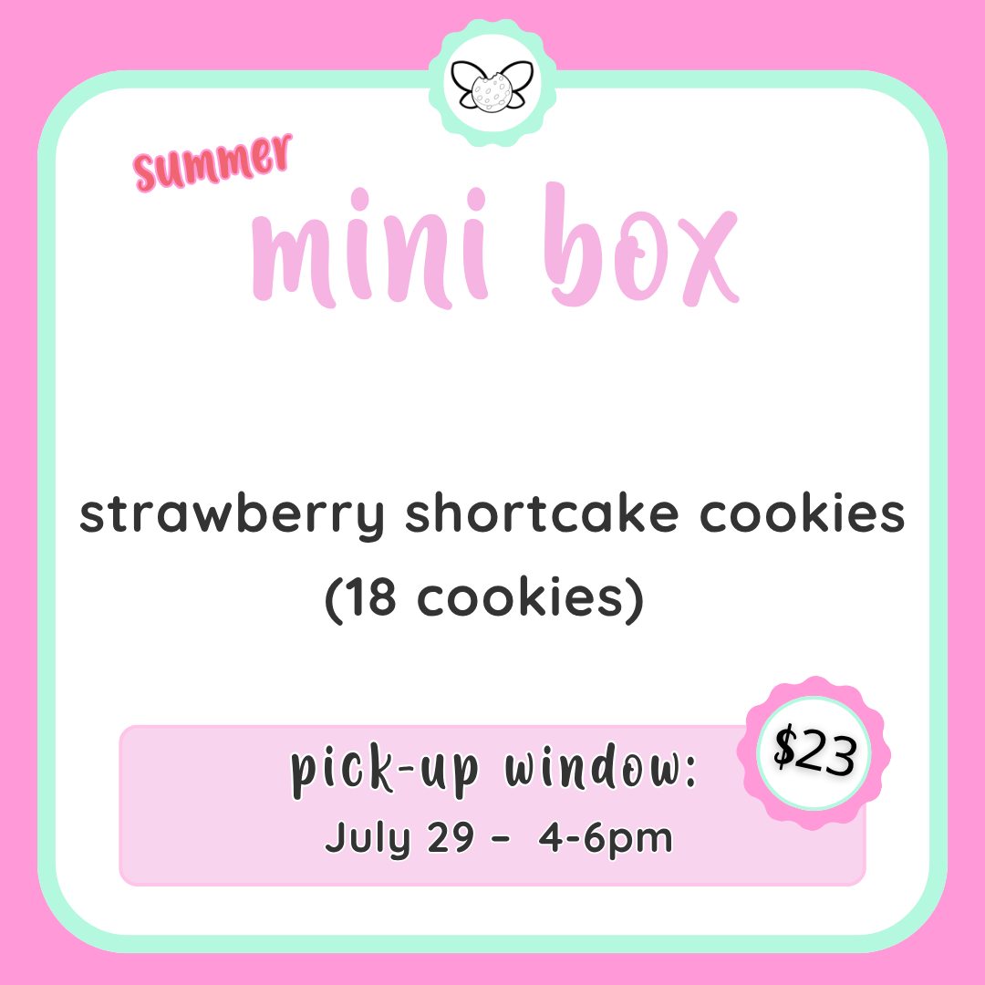 July 29th: 4-6pm - Summer Mini Box